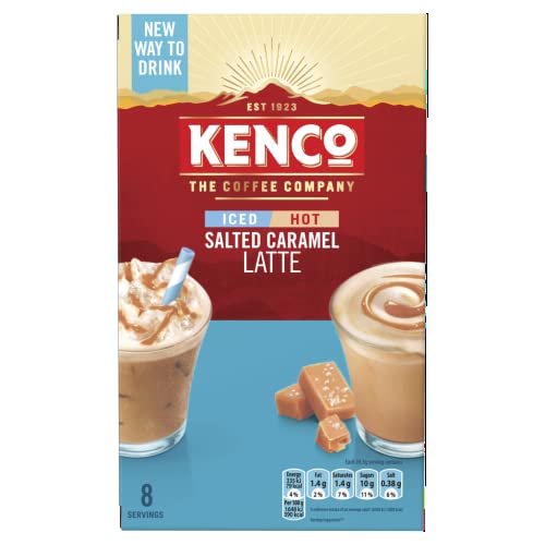 Kenco Iced Hot Salted Caramel Latte 8 x 20,3 g (162,4 g) von Kenco