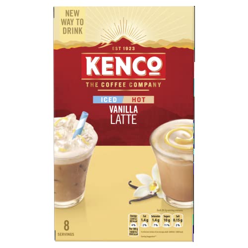 Kenco Iced Hot Vanilla Latte 8 x 20,3 g (162,4 g) von Kenco