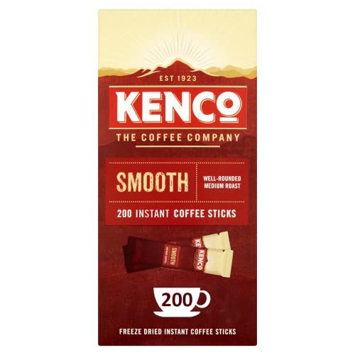 Kenco Smooth Roast Coffee Stick - Pack Size = 4x200stick Kenco Smooth Roast Coffee Stick - Pack Size = 4x200stick von Kenco