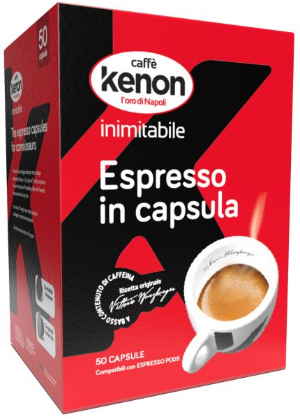 Kenon Nespresso®* kompatible Espresso Kapseln von Kenon Caffè