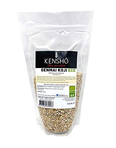 Kensho | Genmai Koji | Brauner Craft Koji Reis | Makrobiotikum | Spezielles japanisches Essen Notwendig um Sakes und Saucen zuzubereiten | 500 gr. von Kensho