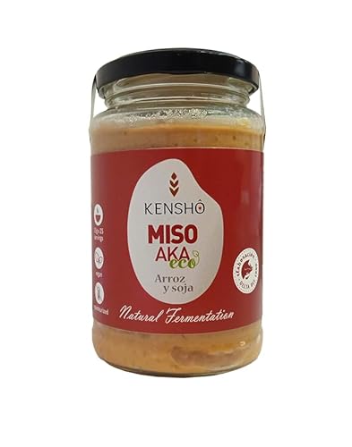 Kensho von Humbert Conti | Auch bekannt als Miso | Nicht pasteurisiert | Probiotikum | Miso-Suppe | Hergestellt aus Reis aus dem Ebro-Delta von Kensho