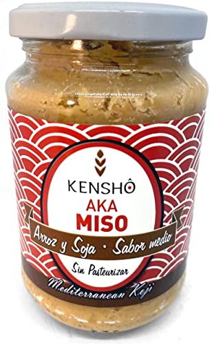 Kensho von Humbert Conti | Auch bekannt als Miso | Nicht pasteurisiert | Probiotikum | Miso-Suppe | Hergestellt aus Reis aus dem Ebro-Delta von Kensho