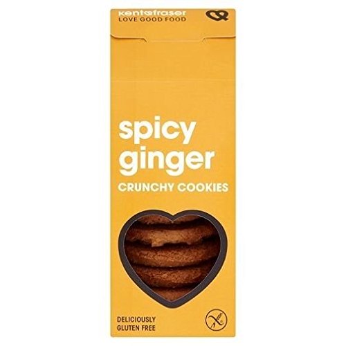 Kent & Fraser Ltd Spicy Ginger Crunchy Cookies, 125 g, 4 Stück von Kent & Fraser