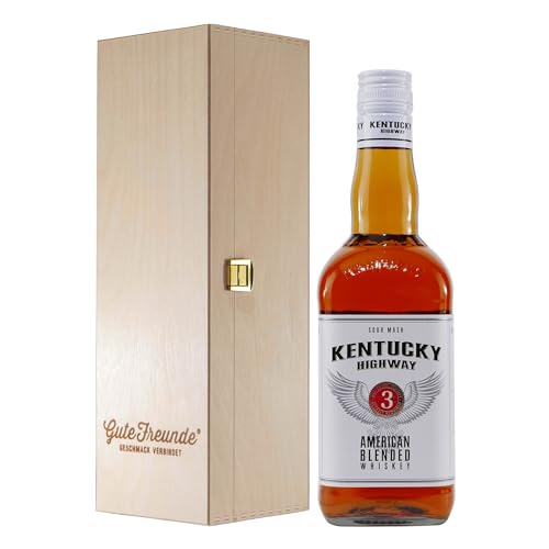 Kentucky Highway American Blended Whiskey mit Geschenk-HK Kentucky Highway American Blended Whiskey mit Geschenk-HK von Kentucky Highway
