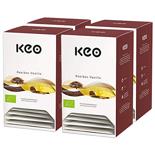 Keo BIO Pyramide Rooibos Vanille / 4er Pack von Keo
