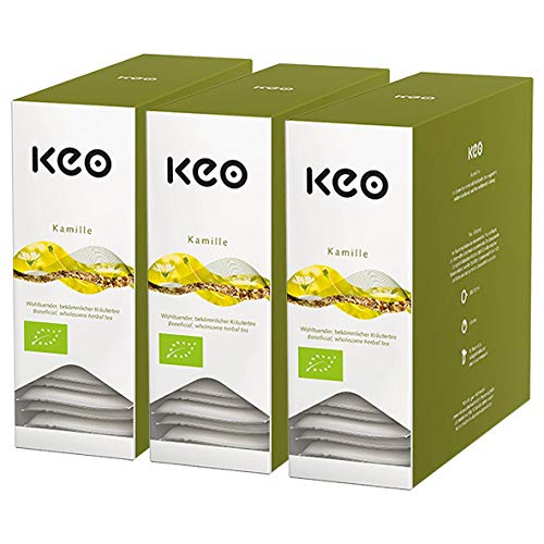 Keo BIO Teachamp Kuvert Kamille / 3er Pack von Keo