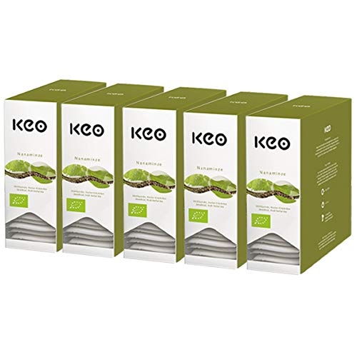 Keo BIO Teachamp Kuvert Nanaminze / 5er Pack Keo BIO Teachamp Kuvert Nanaminze / 5er Pack von Keo
