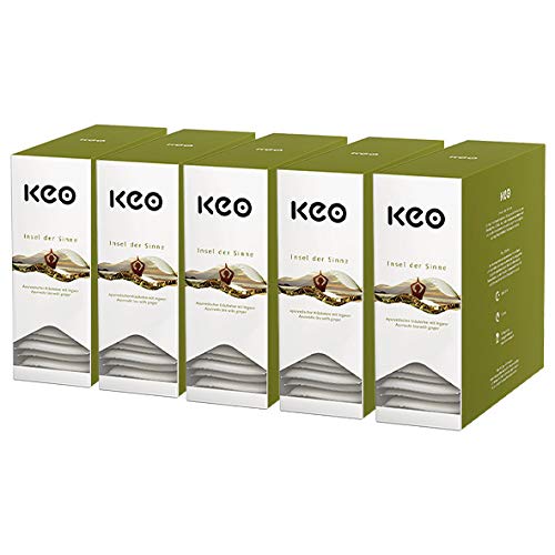 Keo Teachamp Kuvert Insel der Sinne / 5er Pack von Keo