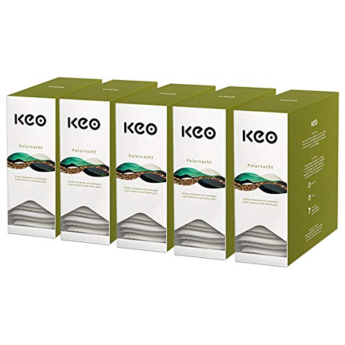 Keo Teachamp Kuvert Polarnacht / 5er Pack von Keo