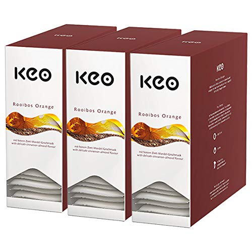 Keo Teachamp Kuvert Rooibos Orange / 3er Pack von Keo