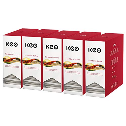 Keo Teachamp Kuvert Sanddorn-Sahne / 5er Pack Keo Teachamp Kuvert Sanddorn-Sahne / 5er Pack von Keo