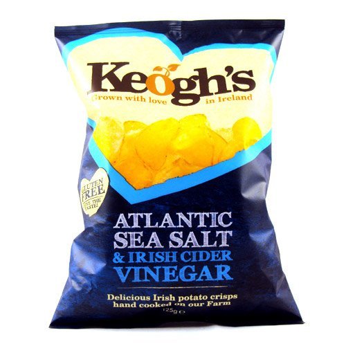 DSDelta Ltd Keogh's Atlantik-Meersalz- und Apfelweinessig-Crisps, 6 x 50 g DSDelta Ltd Keogh's Atlantik-Meersalz- und Apfelweinessig-Crisps, 6 x 50 g von Keogh's