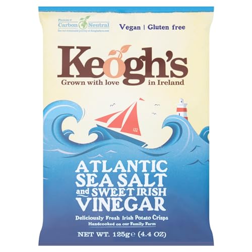 Keogh Atlantikmeersalz & Irish Cider Vinegar Kartoffelchips 125g Keogh Atlantikmeersalz & Irish Cider Vinegar Kartoffelchips 125g von Keogh's