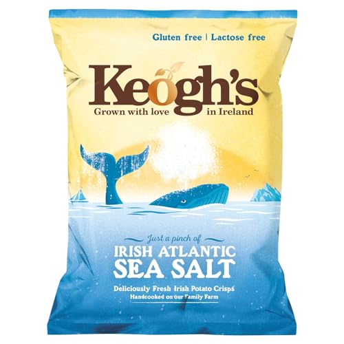 Keogh Irish Atlantik Meersalz Kartoffelchips 125g Keogh Irish Atlantik Meersalz Kartoffelchips 125g von Keogh's