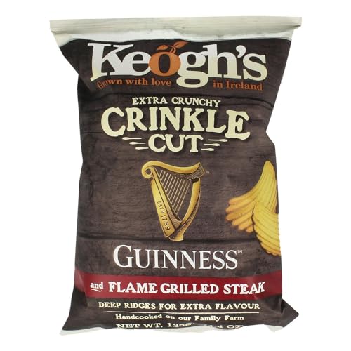 Keoghs Crinkle Cut Guinness geflammte Steakknusse, 125 g Keoghs Crinkle Cut Guinness geflammte Steakknusse, 125 g von Keogh's