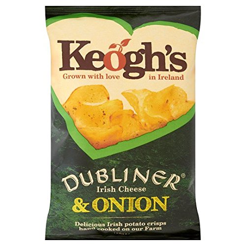 Keoghs Dubliner Irish Cheese & Onion Crisps (14 x 50 g) von Keoghs Dubliner Irish Cheese & Onion Crisps