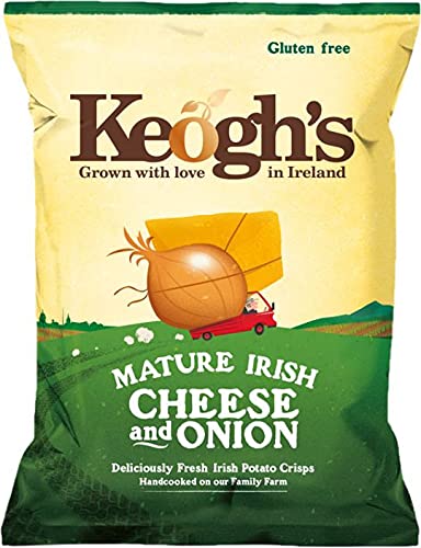 Keoghs Dubliner Irish Cheese & Onion Crisps (6 x 50 g) von Keogh's