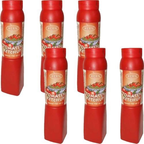Kern Gewürz-Sauce Tomaten Ketchup 6 x 750ml von KERN