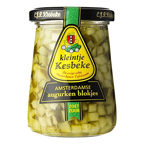 Kesbeke Kleintje Amsterdamse Augurken Kleine Amsterdamer Gurkenwürfel 235G Kesbeke Kleintje Amsterdamse Augurken Kleine Amsterdamer Gurkenwürfel 235G von Kesbeke
