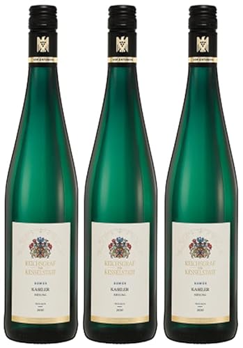 Reichsgraf von Kesselstatt | Kaseler | 3 Flaschen | Riesling | trocken | fruchtig-würzig | prägnant-mineralisch | ungemein knackig | Ruwer von Kesselstatt