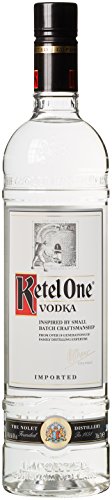 Ketel One Vodka | Ultra-Premium Wodka | mit erfrischenden Zitrusnoten | handgefertigt aus dem Hause Nolet in Holland | 40% vol | 700ml Einzelflasche | von Ketel One