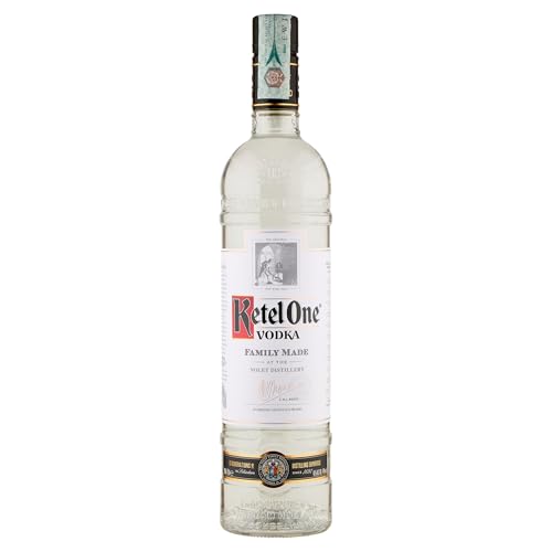 Ketel One Vodka | Ultra-Premium Wodka | mit erfrischenden Zitrusnoten | handgefertigt aus dem Hause Nolet in Holland | 40% vol | 700ml Einzelflasche | von Ketel One