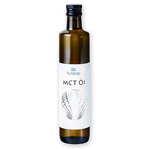 MCT Öl 500ml aus 100% Kokosöl Ketogene-Ernährung | Kokosnussöl | lactosefrei | glutenfrei | neutral im Geschmack und Geruch 100% Vegan von KetoUp