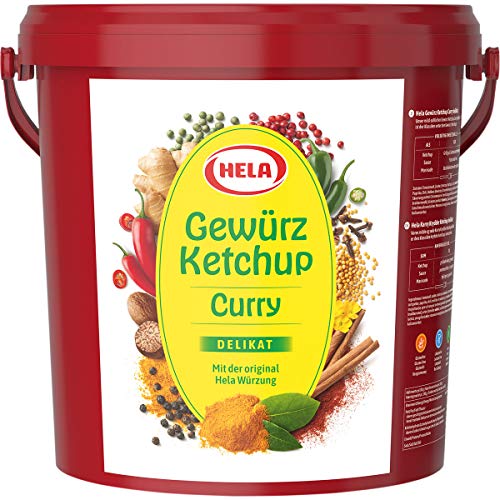 Hela Curry Gewürz Ketchup Delikat mit orignaler Würzung 10000ml von Ketschup