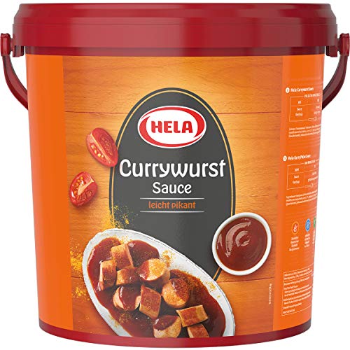 Hela Currywurst Sauce leicht pikante Würzsauce für Currywust 10000ml von Ketschup
