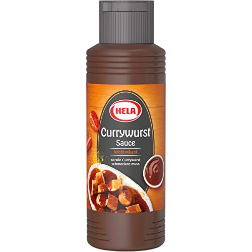 Hela Currywurst Sauce leicht pikante Würzsauce für Currywust 300ml von Ketschup