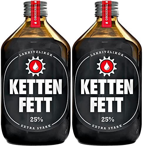 Kettenfett Lakritz Likör 2 Flaschen a 0,5l Kettenfett Lakritz Likör 2 Flaschen a 0,5l von Kettenfett