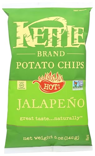 Kettle Brand - Potato Chips Hot Jalapeno - 5 oz. von Kettle