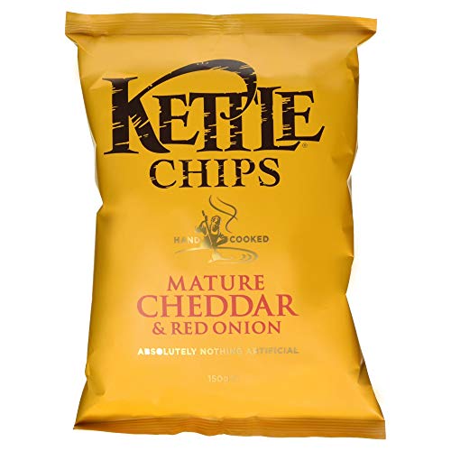 Kettle Chips Mature Cheddar & Red Onion 150g von Kettle