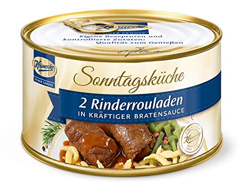 Keunecke 2 Rinderrouladen in kräftiger Bratensauce, 400 g Keunecke 2 Rinderrouladen in kräftiger Bratensauce, 400 g von Keunecke