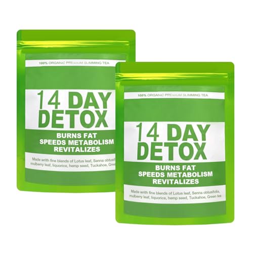 2x 14-Tage Detox Tee Zum Abnehmen | Tee Zum Entwässerung | Fatburnertee | Detox Tees Zum Abnehmen Sanfte Entgiftung Und Reinigung Zur Gewichtsreduktion Und Zum Abbau Von Bauchfett 3gx14 Beutel 2x 14-Tage Detox Tee Zum Abnehmen | Tee Zum Entwässerung | Fatburnertee | Detox Tees Zum Abnehmen Sanfte Entgiftung Und Reinigung Zur Gewichtsreduktion Und Zum Abbau Von Bauchfett 3gx14 Beutel von Keyubria