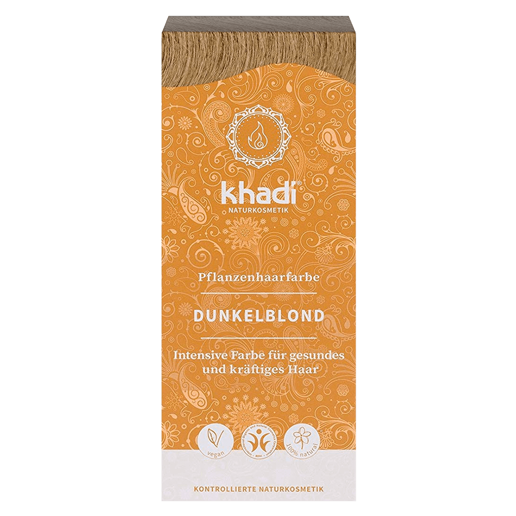 Pflanzenhaarfarbe Dunkelblond Pflanzenhaarfarbe Dunkelblond von Khadi