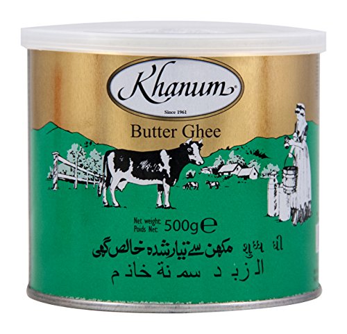 Khanum Pures Ghee, 2er Pack (2 x 500 g) von Khanum