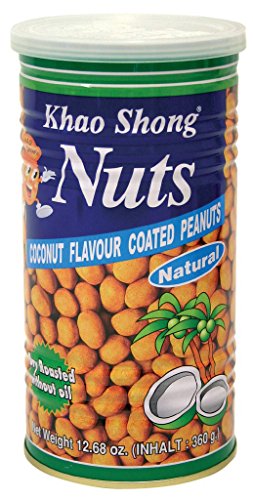Khao Shong Erdnüsse mit Kokosgeschmack 360g Thailand Khao Shong Erdnüsse mit Kokosgeschmack 360g Thailand von Khao Shong