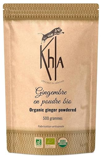 Bio-Ingwerpulver (500g) von Khla