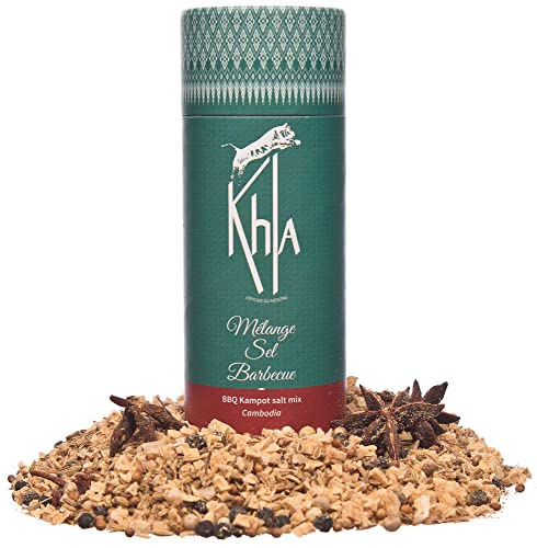 KHLA - Kampot-Salz - Grill-Spezialmischung - 100% natürlich - 150g Rohr von Khla