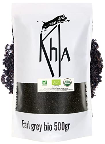 Khla - Schwarzer Tee Earl Grey Bio - Frischebeutel 500g von Khla