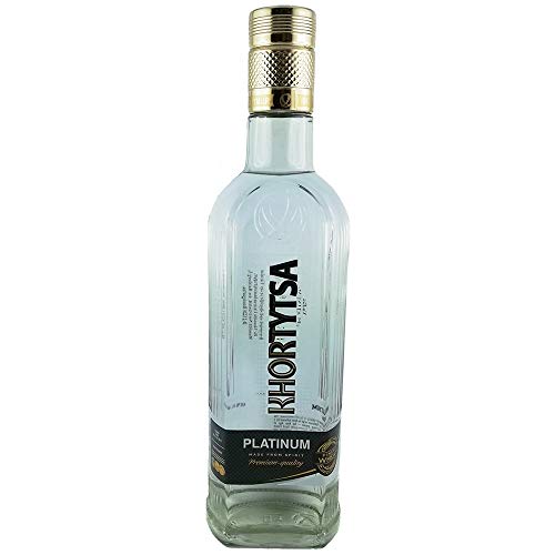 Vodka Khortytsa Platinum 0,5L ukrainischer Wodka Hortica von Khortysa