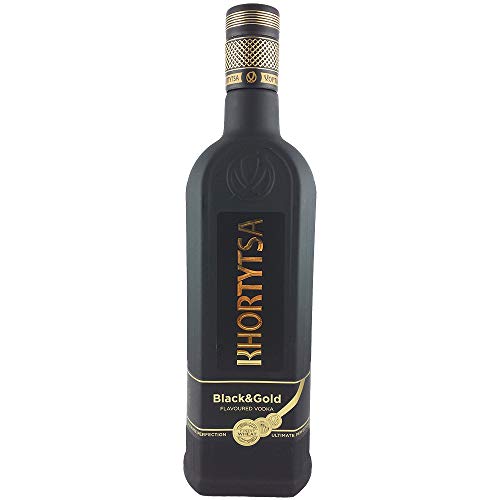 Vodka KHORTYTSA Black & Gold 0,7L ukrainischer premium Wodka von Khortytsa