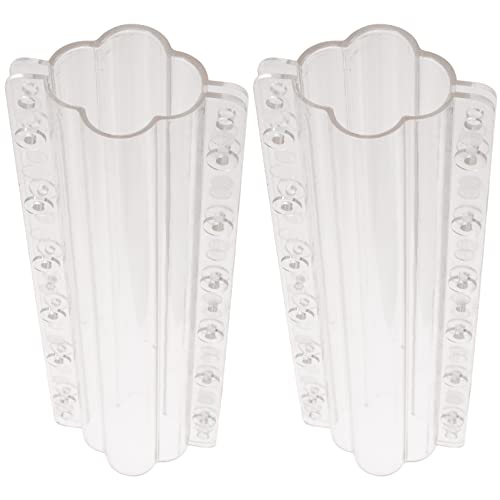 Kichvoe Plastikfrucht Formformen Werkzeug Gurken-Styling-Wachstumsformen 2 Blumenförmige -Stereotypen Gartengemüseformung er Garten Kichvoe Plastikfrucht Formformen Werkzeug Gurken-Styling-Wachstumsformen 2 Blumenförmige -Stereotypen Gartengemüseformung er Garten von Kichvoe