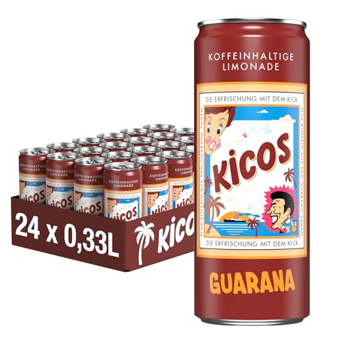 Kicos Guarana, EINWEG 24 x 330 ml von Kicos