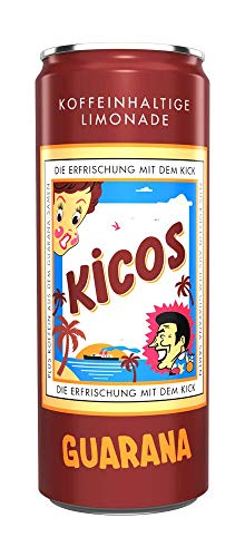 Kicos Guarana, EINWEG 24 x 330 ml von Kicos