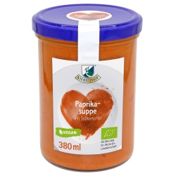Paprikasuppe mit Süßkartoffeln Paprikasuppe mit Süßkartoffeln von Kiebitzhof