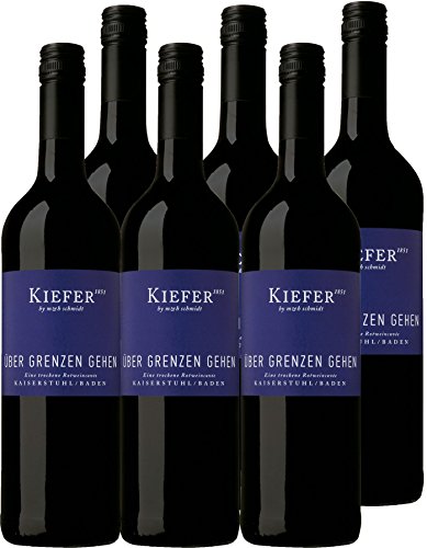 Über Grenzen gehen - Kiefer - rot - trocken - 12,4%vol. - 6er Paket Über Grenzen gehen - Kiefer - rot - trocken - 12,4%vol. - 6er Paket von Kiefer