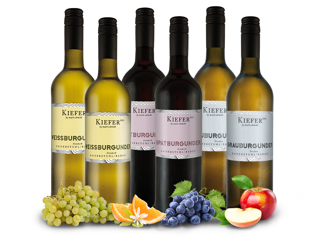 Probierpaket Weingut Kiefer Burgunder-Weine von Kiefer